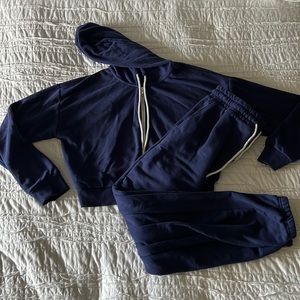 Navy Blue 2-piece Track suit